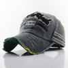 Sun hat men's washed hat edging old new full baseball cap women's baseball cap explosion