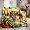 1 Stück Schildkröte Wellen Decke Leichte Flanell Decke Überwurfdecke Für Sofa, Bett, Reisen, Camping, Wohnzimmer, Couch, Stuhl Und Bett yy2509026207