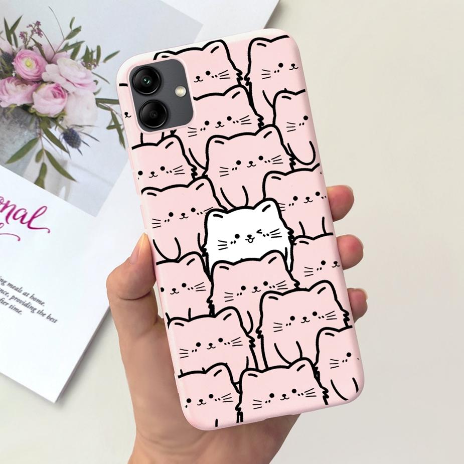 For Samsung Galaxy A04 A04e Case New Fashion Cartoon Painted Cover Soft TPU Phone Case For Samsung A04 A 04 S Galaxy A04s Bumper