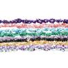 3-5mm Natural Crystal Agate Crushed Stone Beads, Irregular DIY Jewelry Accessories, Loose with Hole