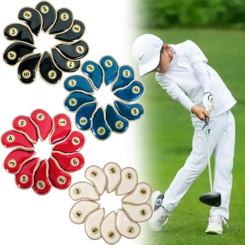 Vysoce kvalitní potisk krytů na golfové železa pro použití jako dárky a pro propagační účely