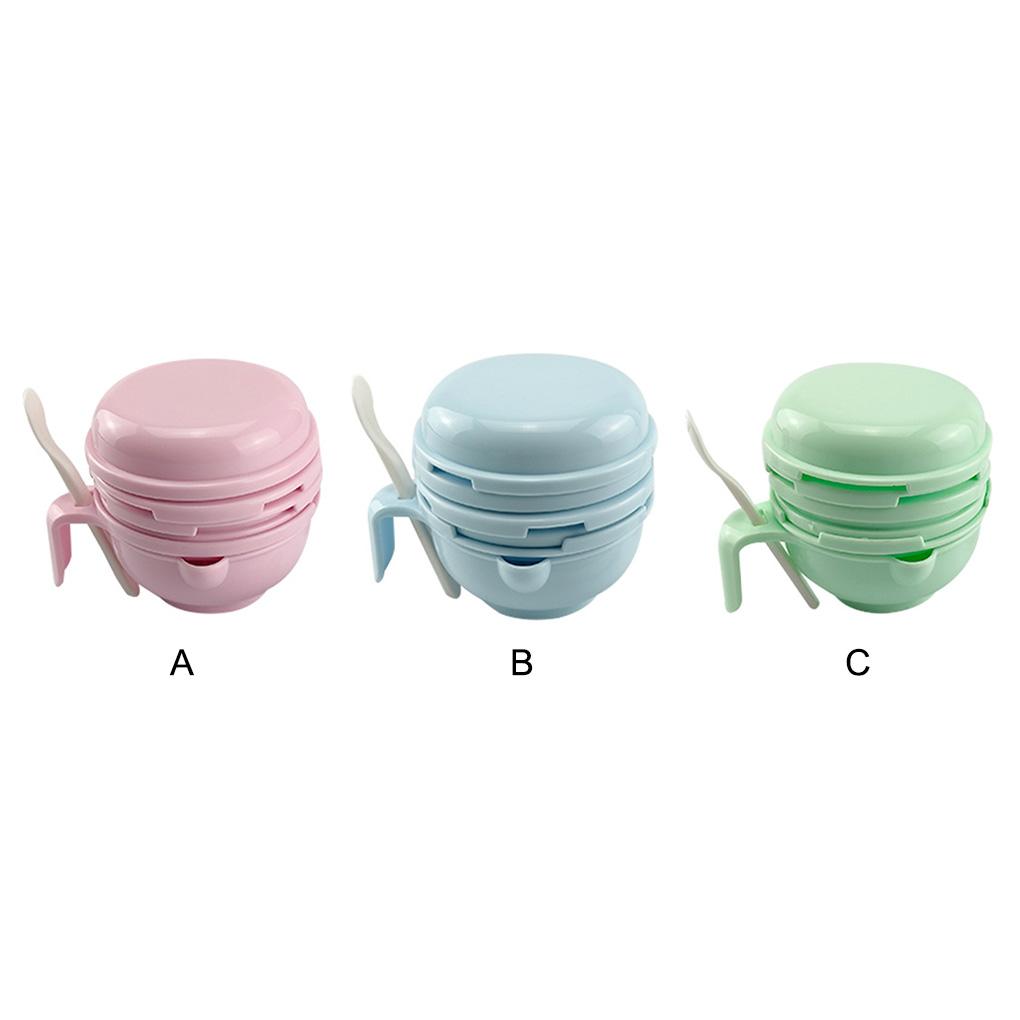 10 Pieces/Set Baby Food Masher Toddler Training Fruit Grinding Bowl Household Travel Filter Mill Bar Processor