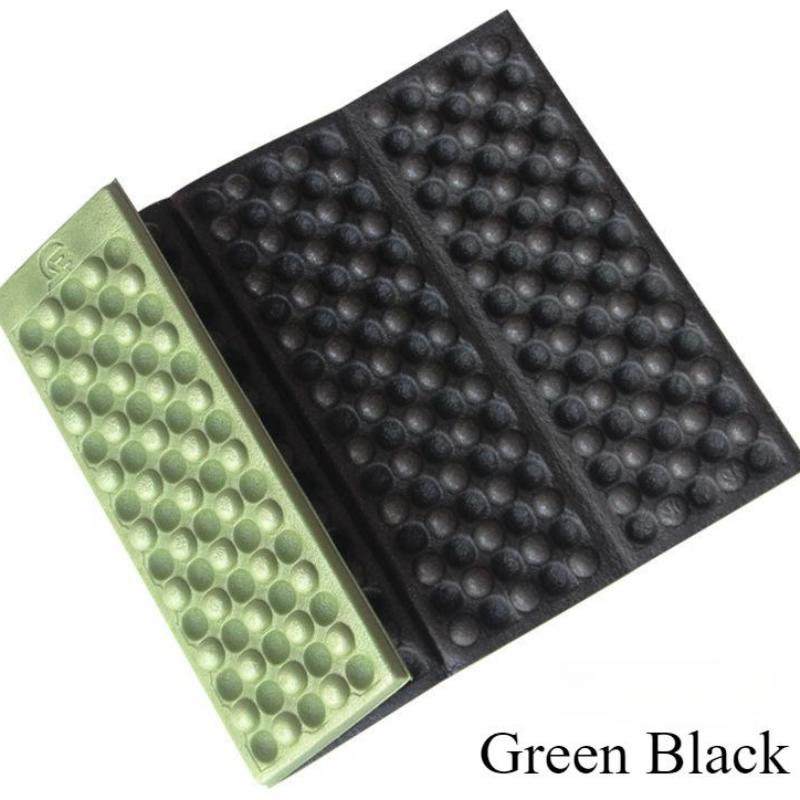 

Foldable EVA Foam Outdoor Seat Cushion Portable Thermal Insulation Mat for Camping Picnic 1pcs pack-28x38cm зелений