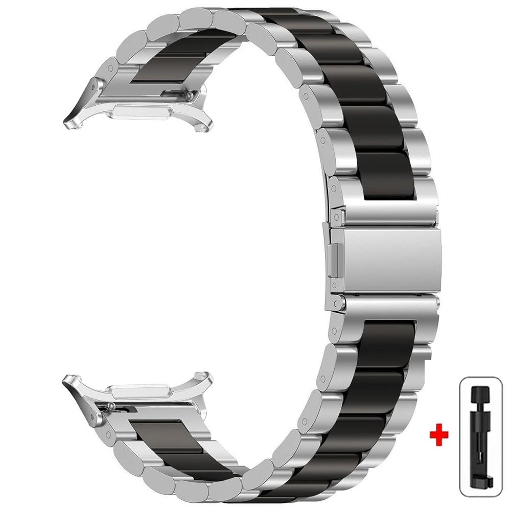 Milanese Stainless Steel Band for Samsung Galaxy Watch Ultra 47mm No Gaps Strap Metal Bracelet Replacement Watchband Accessories