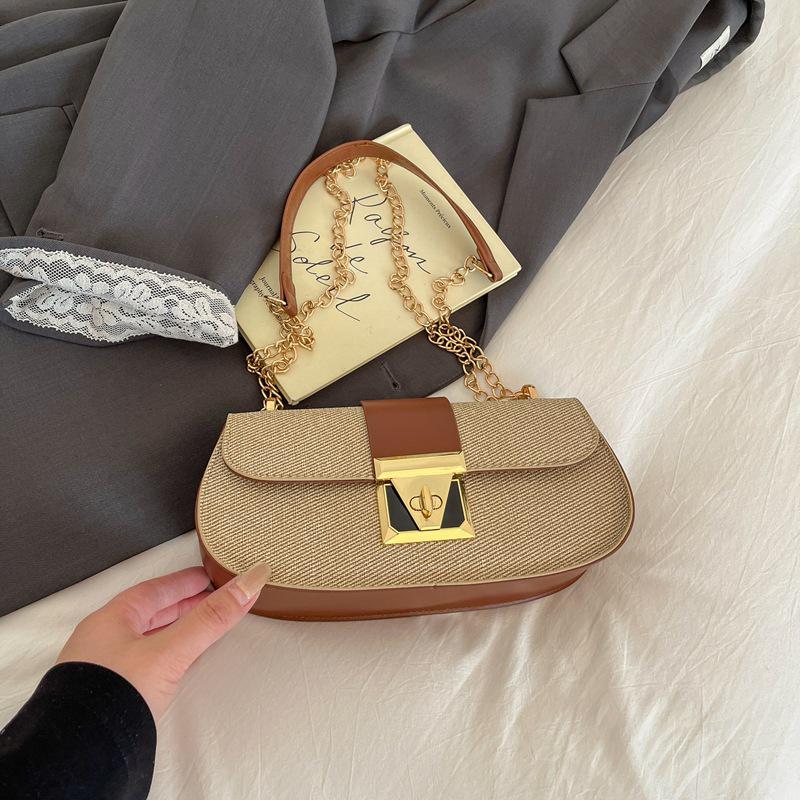 2026 Women's Versatile Baguette Chain Shoulder & Crossbody Bag