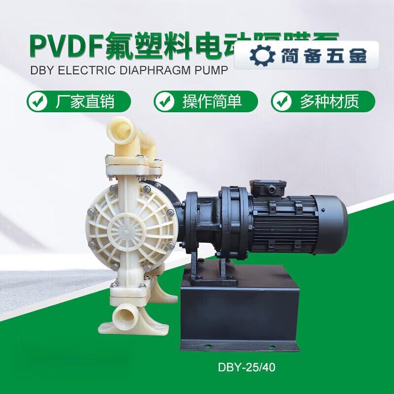 

Jianbei PVDF Electric Double Diaphragm Pump CN plug (adapter included)