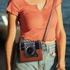 Soft PU Leather Camera Case for Wide Instants Camera Silicone Protectors Bag with Removable Straps