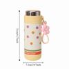 Portable Stainless Steel Thermos Mug Elegant Water Cup Dust Proof Thermos Cup  Student