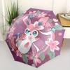 1pc Chibi Umbrella: Auto-Open Close, Portable 3-Fold Design, 8-Rib Outdoor Umbrella - Perfect Gift for Fans, Travelers & Daily Use!F049