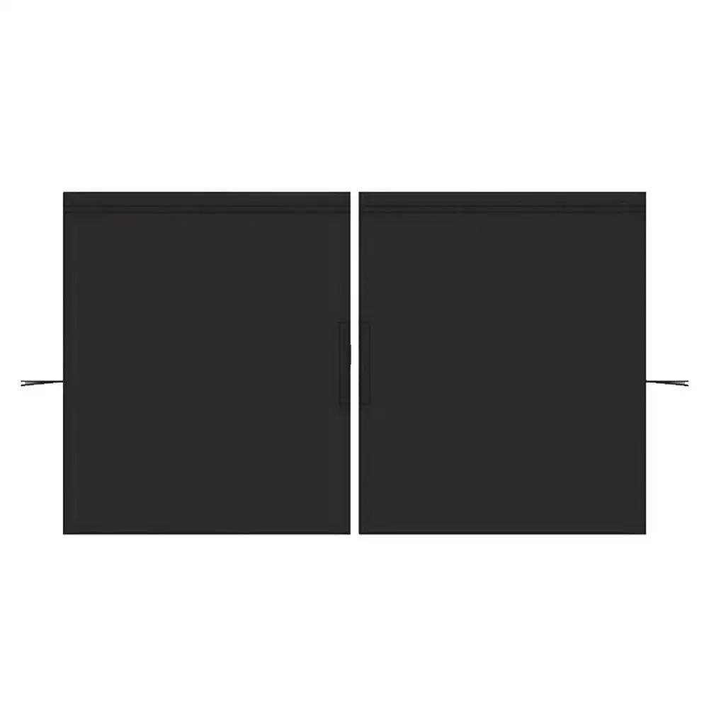 2pcs/set Sun Shade Privacy Curtain Taxi Car Isolation Curtain Partition Protection Curtain Commercial Car Interior Accessories