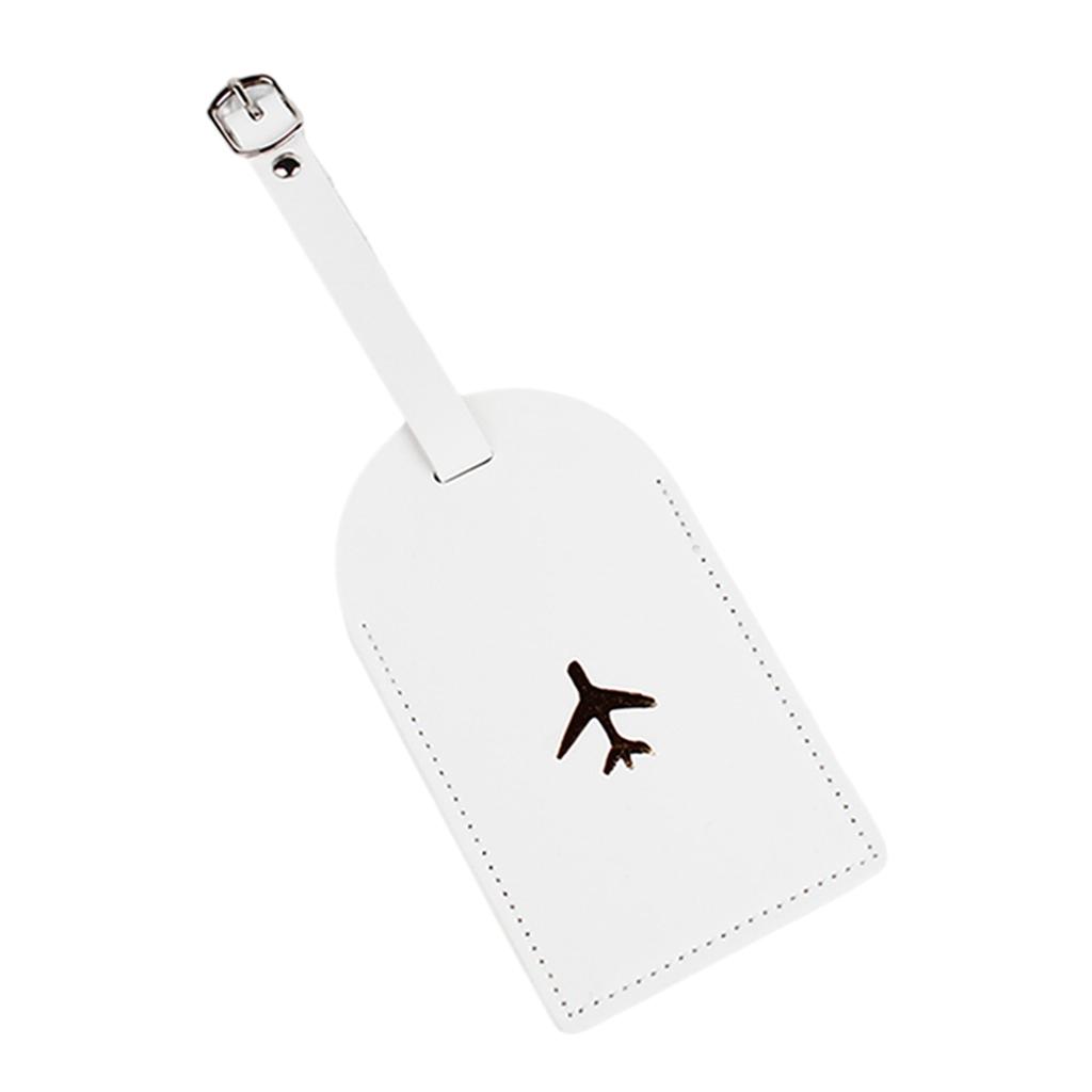 Suitcase Tags Luggage Tag Baggage Backpack Soft Tags with Strap Name ID Address Card Baggage Identifier Travel Accessory