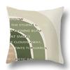 Green Plant Sofa Cushion Comfort Pillow Office Pillowcase Living Room Home Decorative Printed Pillowcase