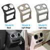 Car Rear Center Console Rear Air Vent Outer Frame Cover Trim For Mercedes BENZ C Class W205 Sedan Coupe 2014 2015 2016