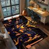 Gamer Room Decor Gundam Large Area Non Slip Washable Rug Carpet Floor Mat
