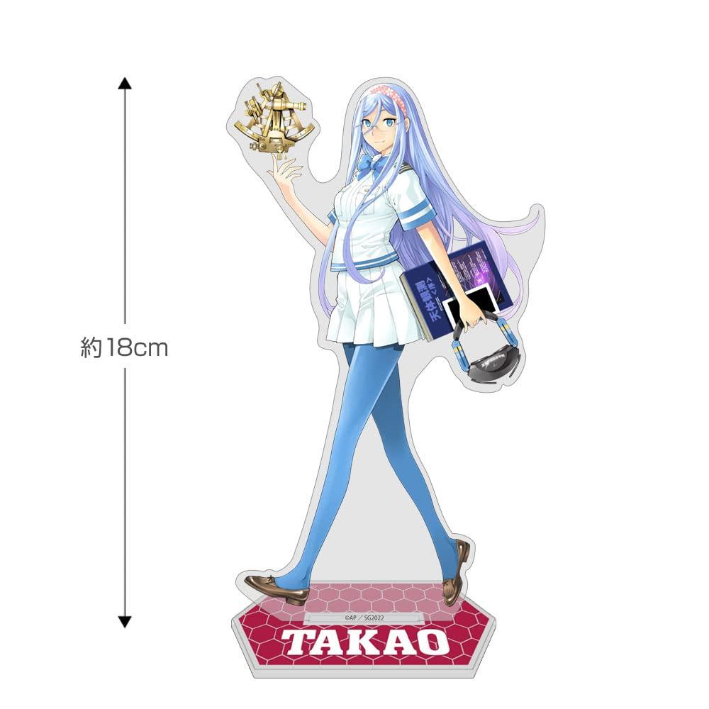 Affordable Arpeggio of Blue Steel Takao Original Version Acrylic Stand - Large Size 21x14.5cm
