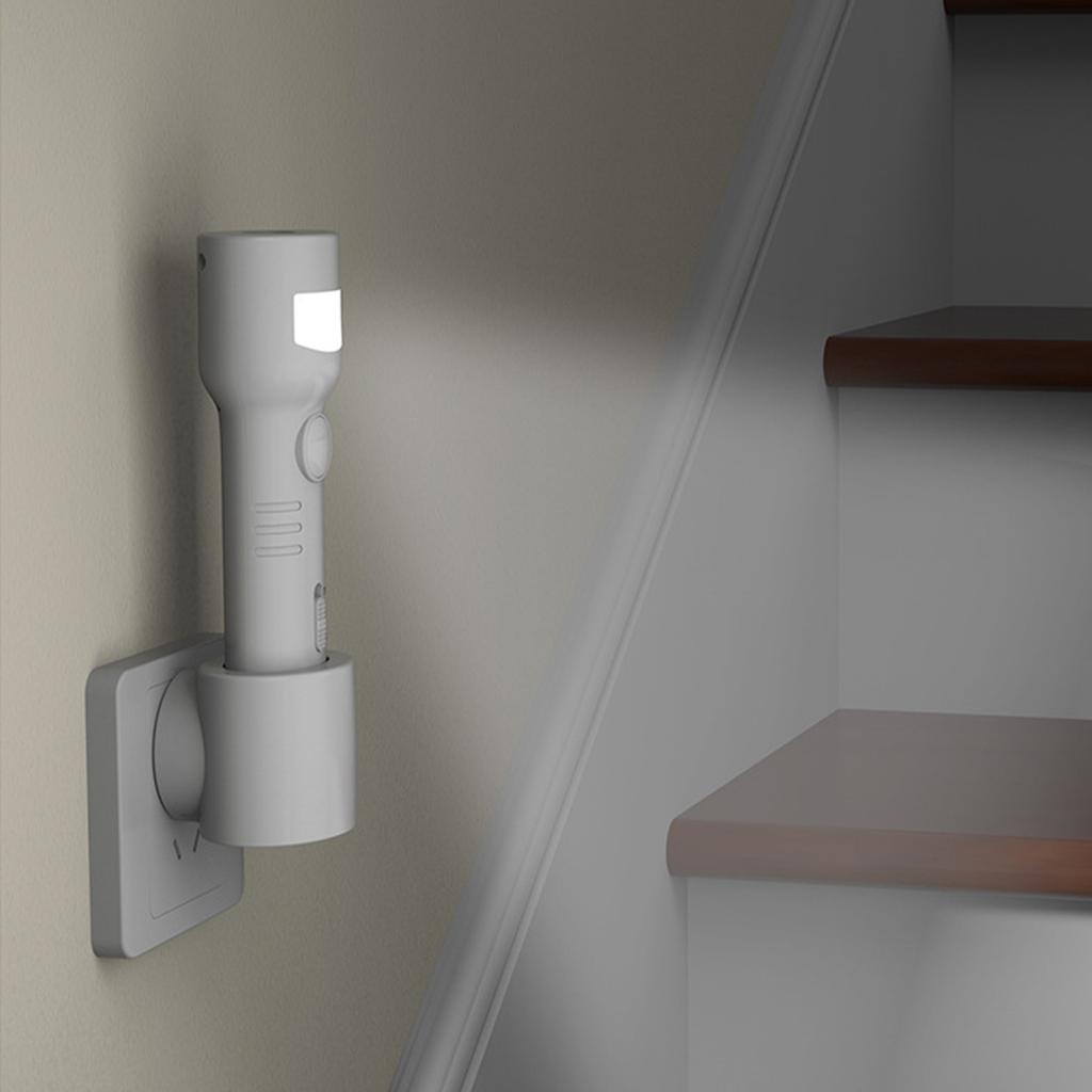 Rechargeable model with flashlight sensor light, human body sensor light, night light