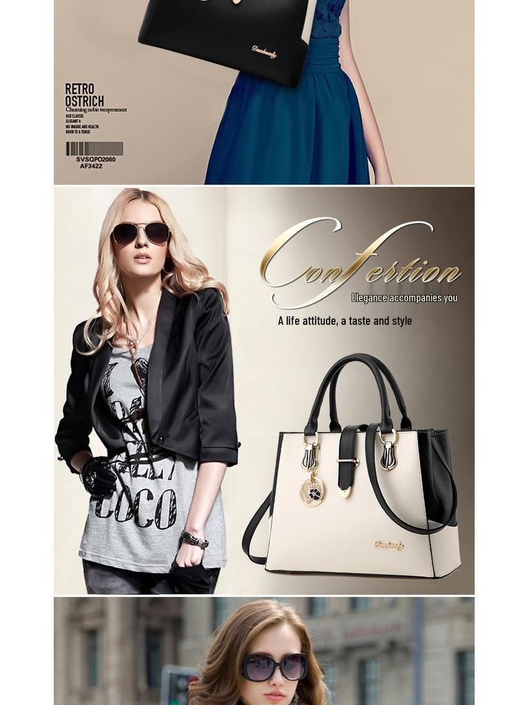New Autumn/Winter Women's Large-Capacity Korean Style Fashion Handbag - Trendy Shoulder & Crossbody Bag