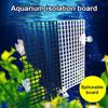 1Pcs Multifunctional Isolation Grid Board Seperator Divider Board Net Aquarium Fish Tank Accessory