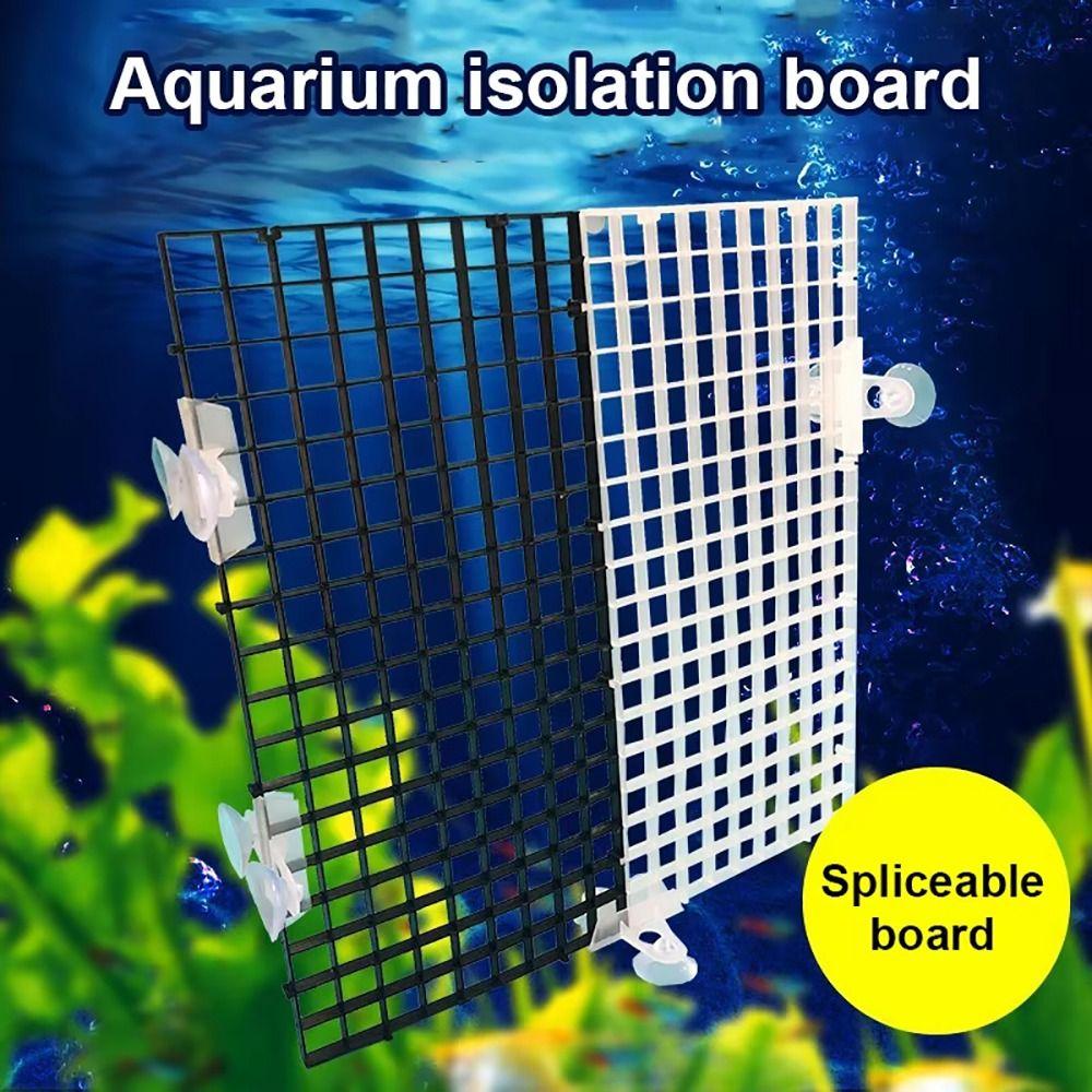 1Pcs Multifunctional Isolation Grid Board Seperator Divider Board Net Aquarium Fish Tank Accessory