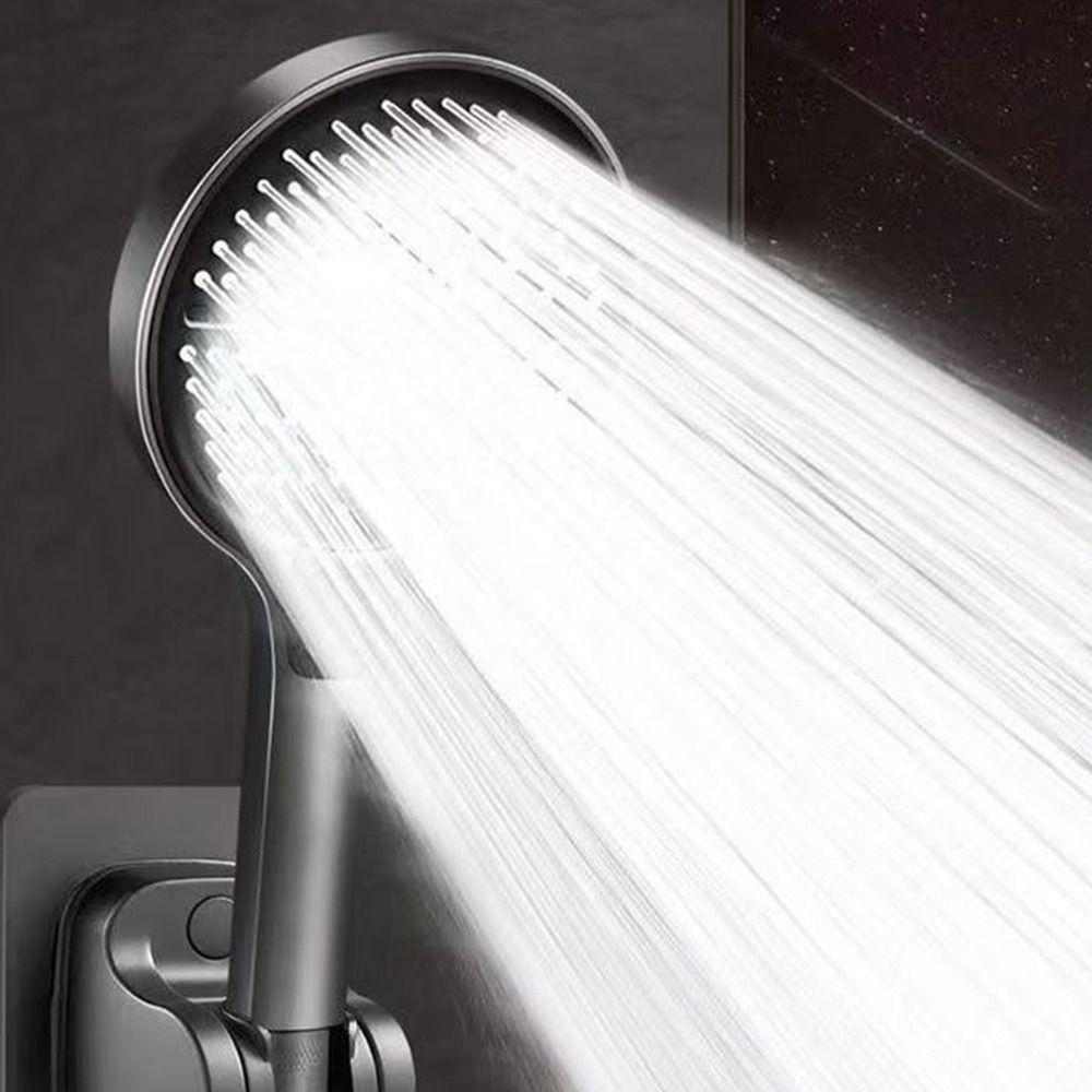 15cm Large Panel Shower Head 3 Modes Adjustable Shower Spray Nozzle  Bathroom Accessories