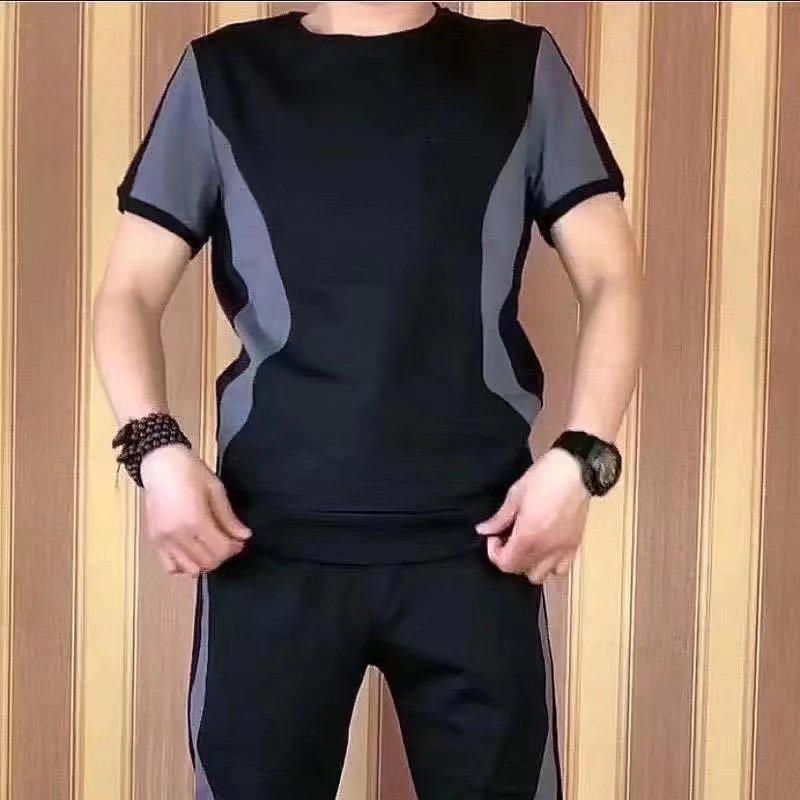 Men's Classic Stretch Summer Pants & Casual Sports Suit Set