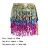 Bohemian Dancer Skirt Sequins Wrap Belts Dancer Wrap Belt  Women