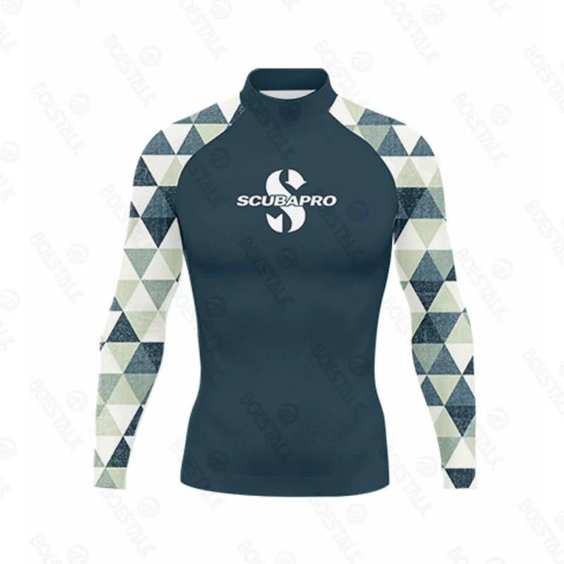 Ανδρικό Ελαφρύ Αντιηλιακό Μαγιό Rash Guard Γρήγορου Στεγνώματος Προστασία UV για Surfing, Κατάδυση, Παραλία, Θαλάσσια Σπορ Καλοκαίρι