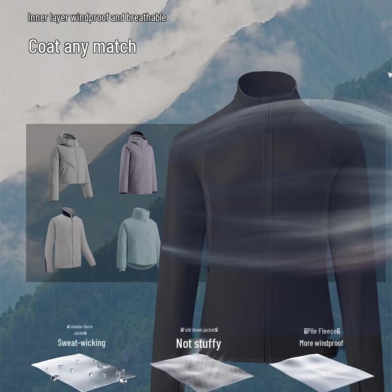 beneunder Women's PrimaWarm Windproof Fleece Jacket