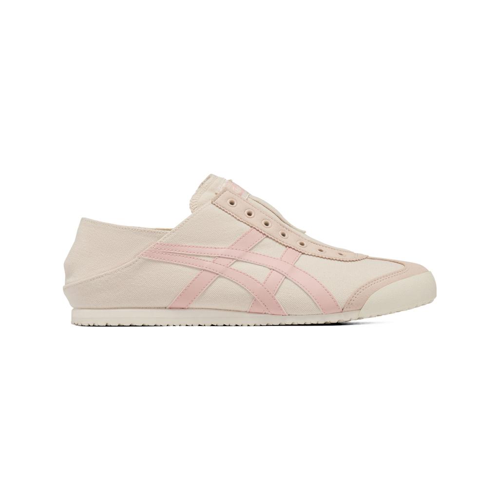 Onitsuka Tiger MEXICO 66 PARATY Fabric Comfortable Low top Casual Shoes Unisex Beige/Pink 1183A437-252