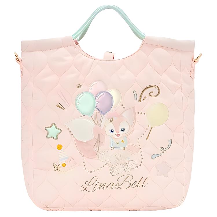 

Новая полиэстеровая сумка-тоут Disney, сумка для покупок, сумка на плечо, сумочка обычная унисекс розовая 400060431286 33.0*8.1*39.1CM