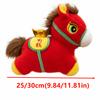 Good Luck Stuffed Horse Toy Cute Zodiac Pony Figurine Horse Plush Doll  Festive Decor