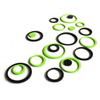 5PCS/Set Acrylic TV Background Home Decor 3D Circles Mural Round Decals Wall Stickers