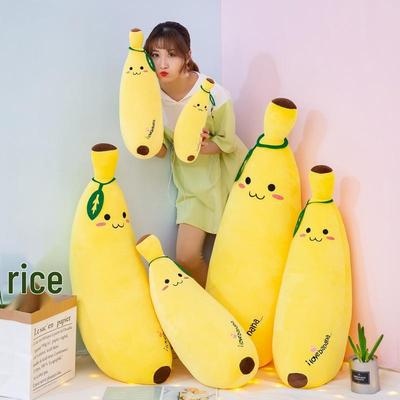 Soft Banana Plush Pillow Toy - Perfect Fruit Cushion Gift for Kids or Girls' Birthdays