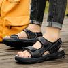 Fashion Summer Men's Sandals 2025 New Sandals Slippers Non-slip Waterproof Wading Shoes Beach Flip-flops Soft-soled Slippers Men's Shoes