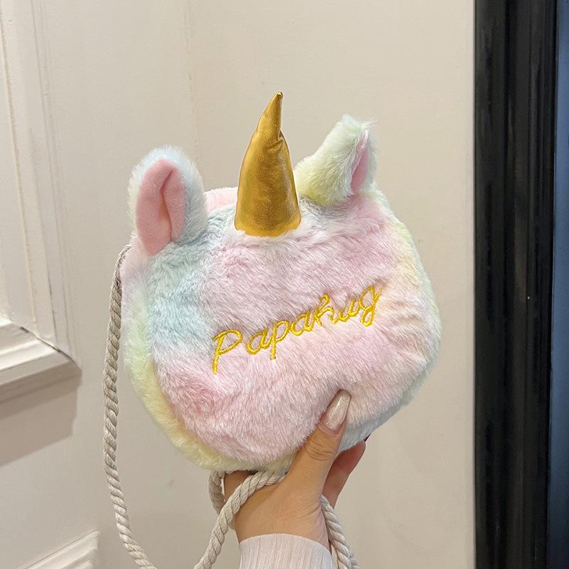 Трендовая пушистая сумка кроссбоди в виде облака: Милая, универсальная плюшевая сумка через плечо