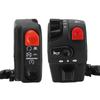 Pair 22mm Motorcycle Left Right Handlebar Controller Switch for Horn Turn Signal Electric Start Fog