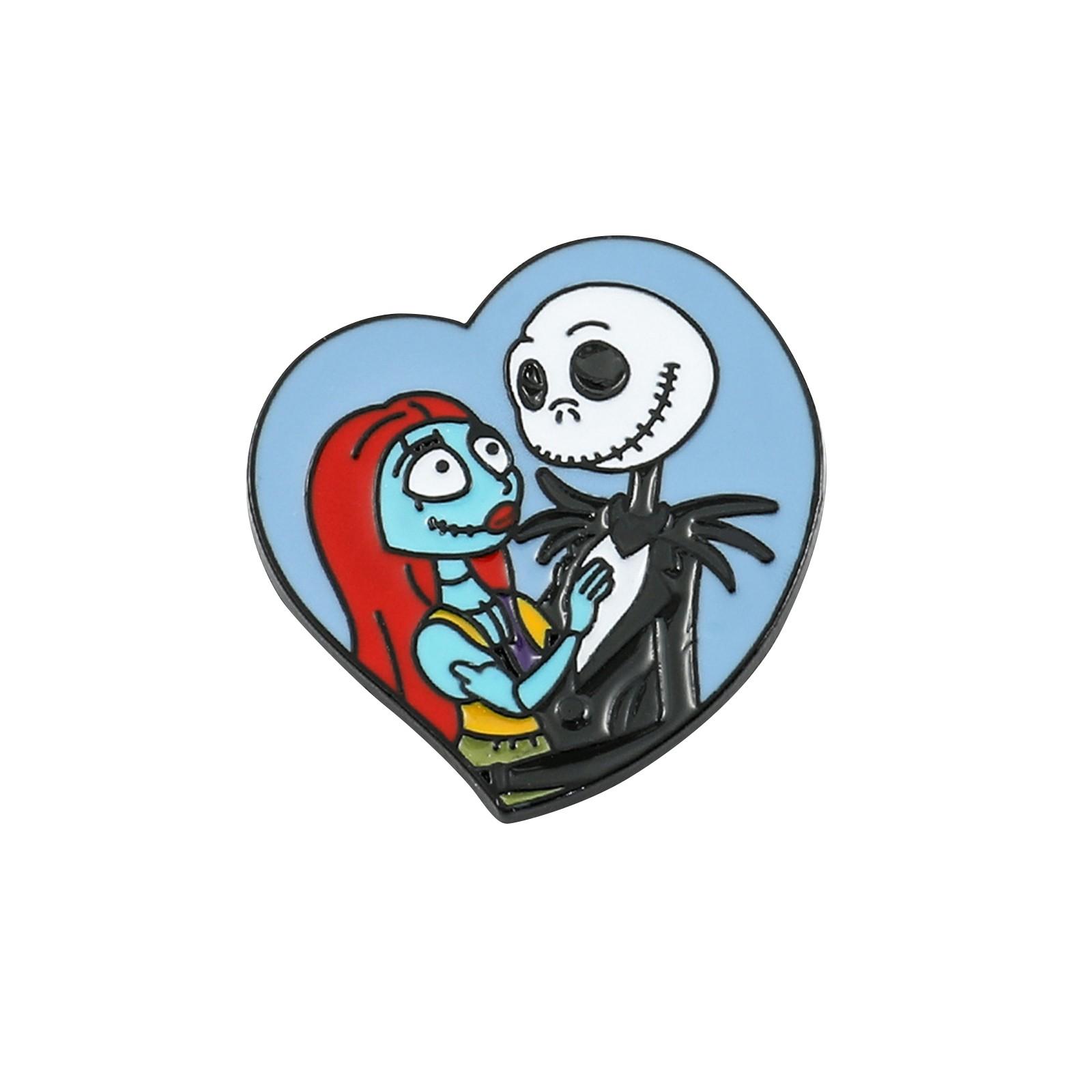 

Рождественская мультяшная аниме-брошь значок праздничный подарок модная сумка из сплава одежда булавка One Size