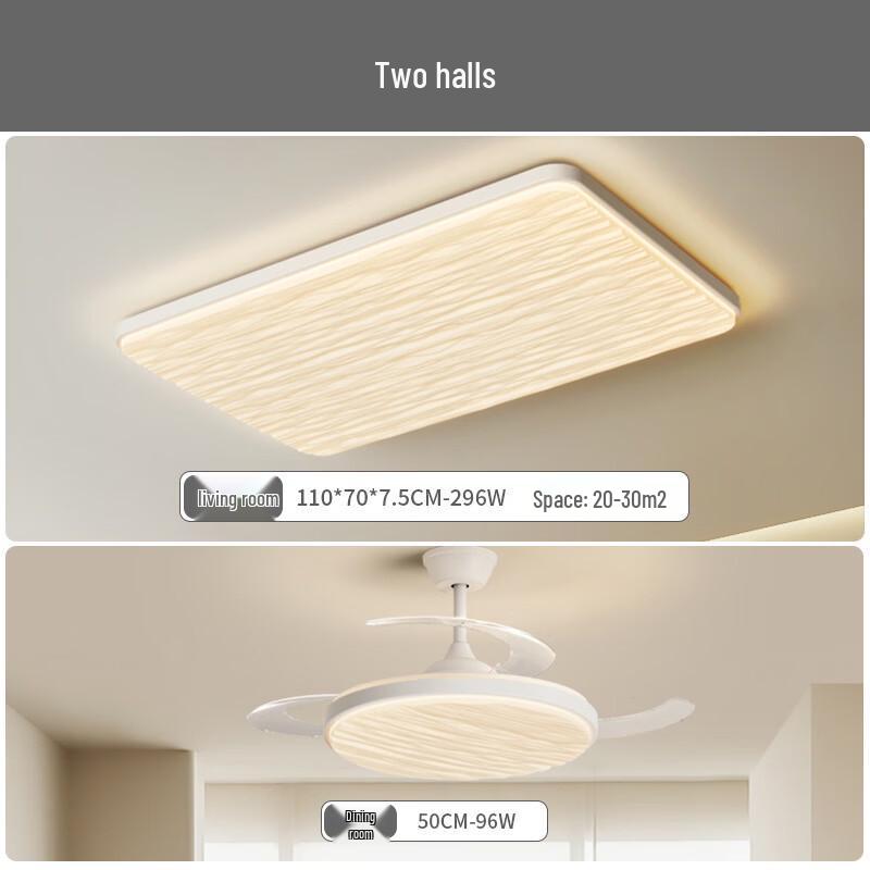 Dream Bubble Eye-Care 3-Color LED Ceiling Light
