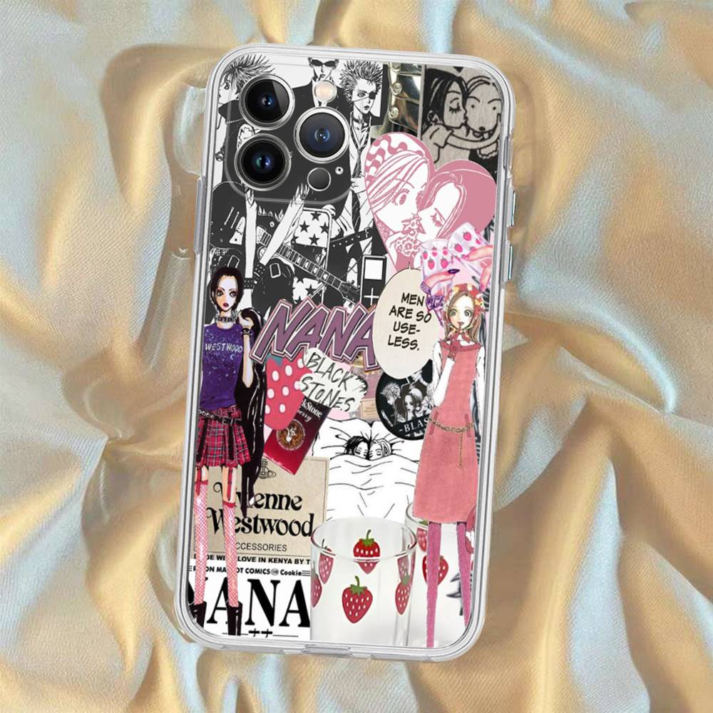 Anime NANA Phone Case For IPhone 16 15 14 11 12 13 Mini Pro XS Max Cover 6 7 8 Plus X Funda Shell