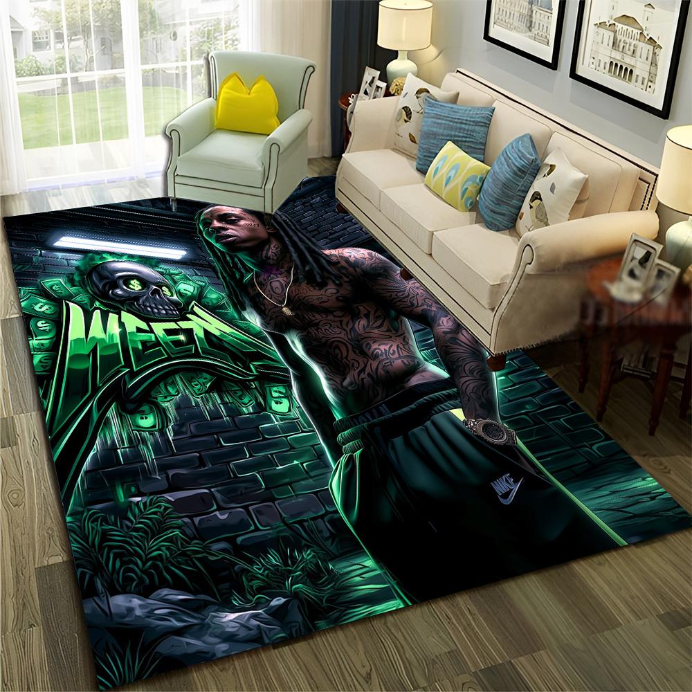 

27 Стилей Рэперы Арт Мультяшный Тупак Снуп Дог Хип-Хоп Ковер для Спальни Гостиной Дивана Домашний Дверной Коврик Декор, Нескользящий Напольный Коврик 40x60cm( 15x23in )