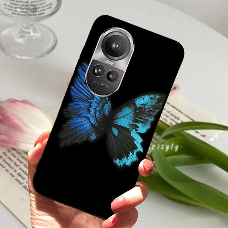 For Oppo Reno 10 5G CPH2531 Case Reno10 Shockproof Soft TPU Silicone Phone Cover For Oppo Reno 10 Pro 5G CPH2525 Funda Cartoon