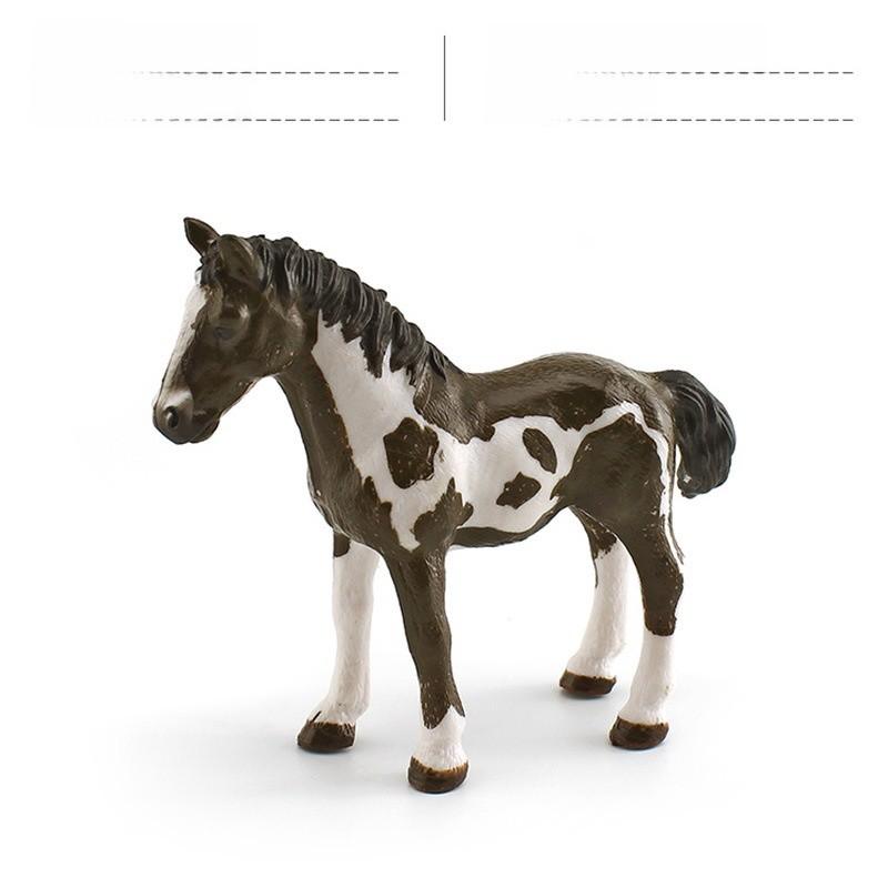Wild Shire Horse Lipizzaner Pvc Model For Kids Educational Display