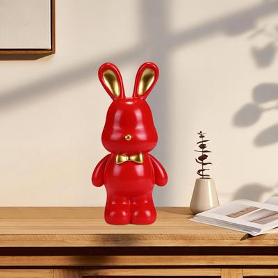 Kreative Spardose Tier Hase Figuren Skulptur Behälter Glas Dose Sparschwein für Kinderzimmer Zuhause