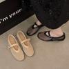 Fashion 2025 Summer New Women Sandals Women Ballet Flats Hollowed Out Single Shoes Breathable Mesh Zapatos