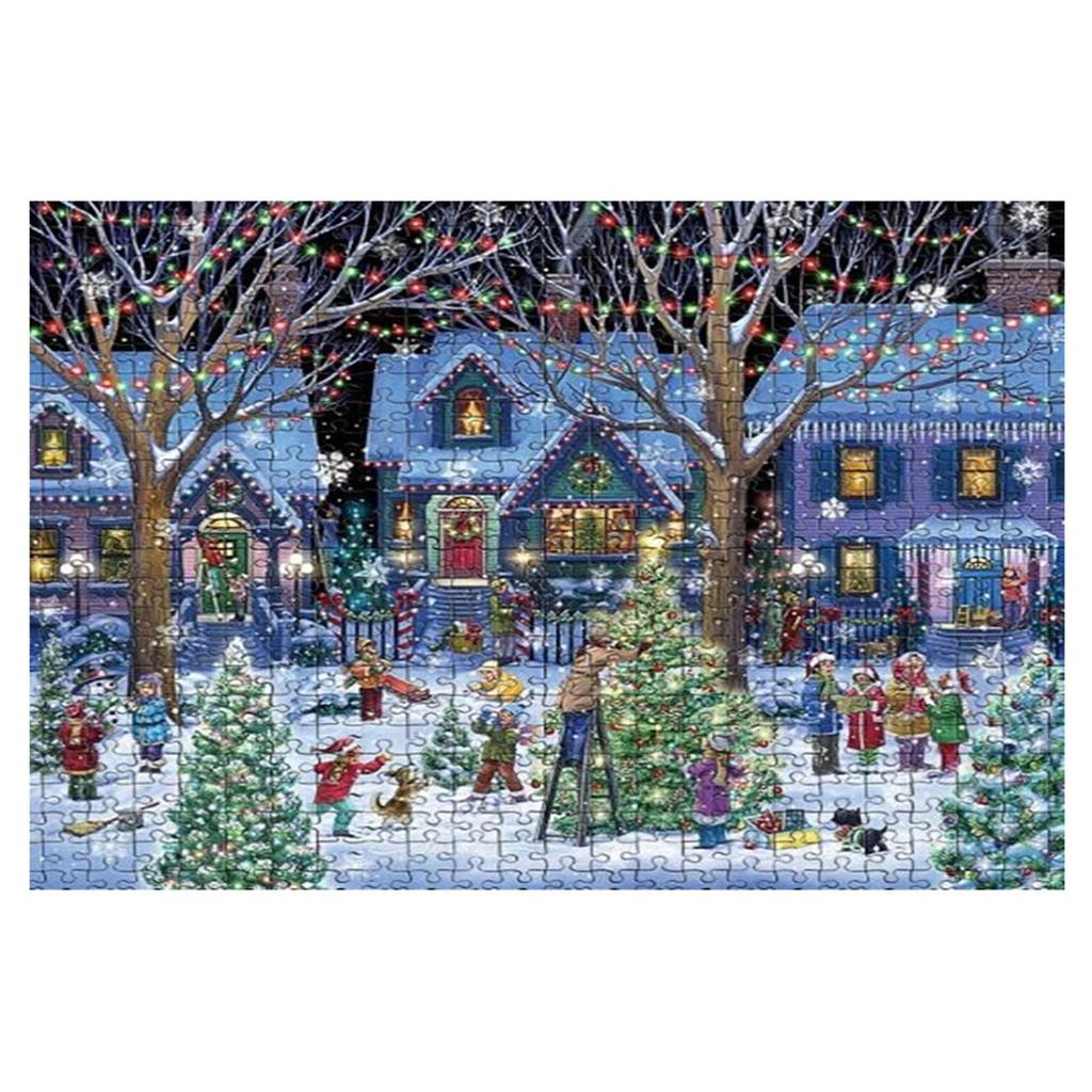 Buy Christmas Jigsaw Puzzle Game Delightful Educational Toy at