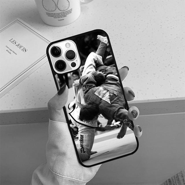 sport Martial Art MMA Fight Jiu Jitsu Phone Case For iPhone 17 Air 14 15 16 13 12 Cover For Apple Pro Max Plus SE