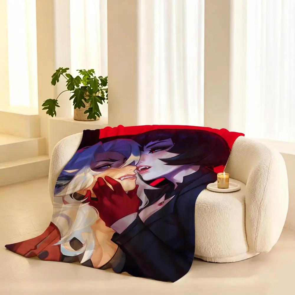 Game D Deadlock Throw Soft Warm Flannel Fleece Throw Blanket for Sofa Bed Travel Home