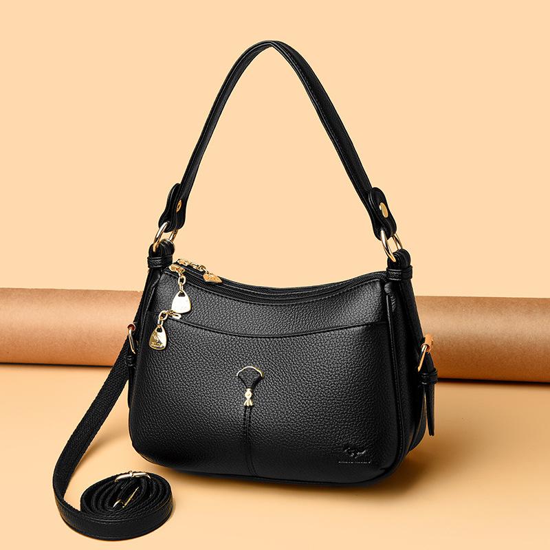 Fashionable Single-shoulder Crossbody Bag, Simple Mom Bag, Retro Small Square Bag
