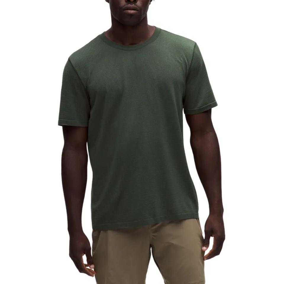 Lululemon Metal Vent Tech Short Sleeve Shirt X STATIC Silverescent Shirt Men's LM3FIKS