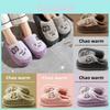 Indoor Plush Slippers For Men And Women With Nonslip Eva Sole For Home Comfort